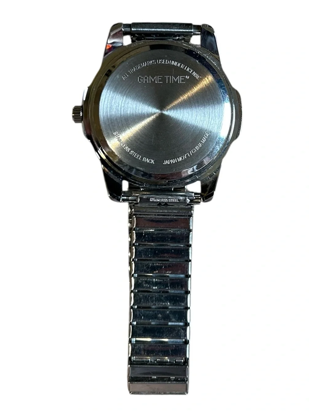 St Louis Cardinals Game Time MLB Stainless Steel Watch Untested As Is